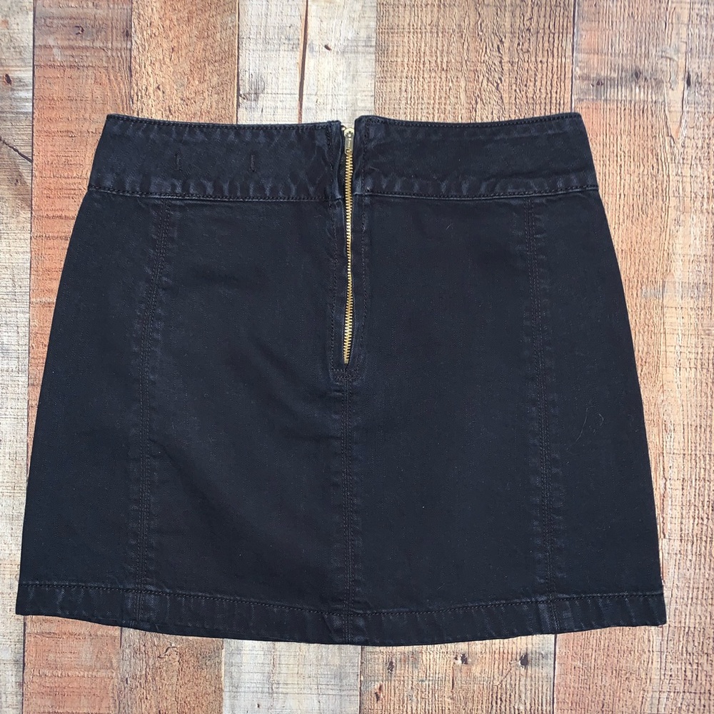 Free People | Black Mini Skirt